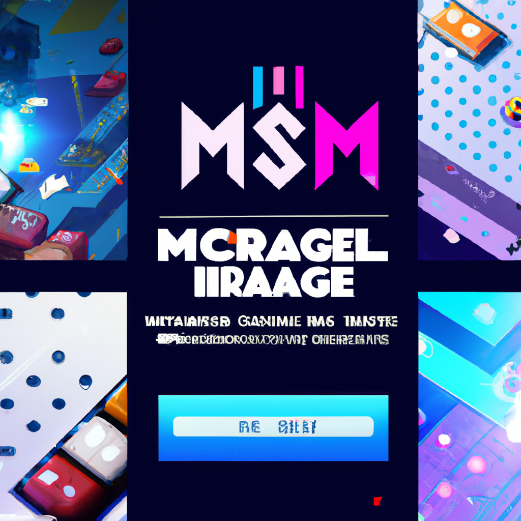 Screenshot grid: three microgame thumbnails